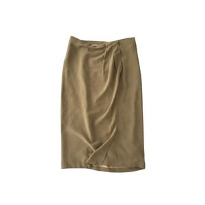 Hugo Buscati Milano 100% silk Wrap Skirt